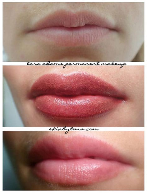 Lip Blush Permanent Lips Lipliner Lipstick Tattoo Shelton WA